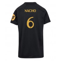 Camisa de Futebol Real Madrid Nacho Fernandez #6 Equipamento Alternativo Mulheres 2023-24 Manga Curta